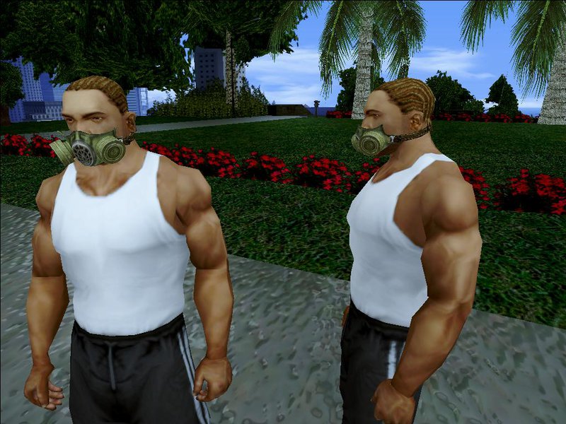 Gta San Andreas Gas Mask From Stalker Clear Sky Mod